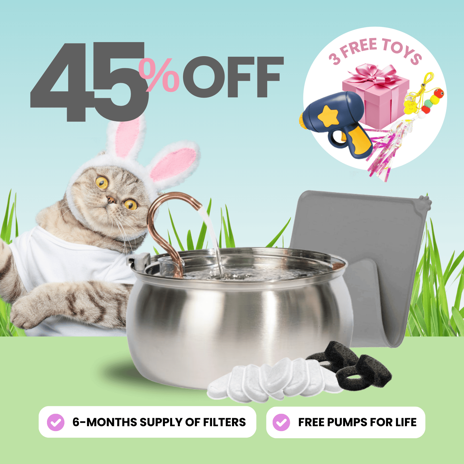 The Purrr-fect KittySpout Kit
