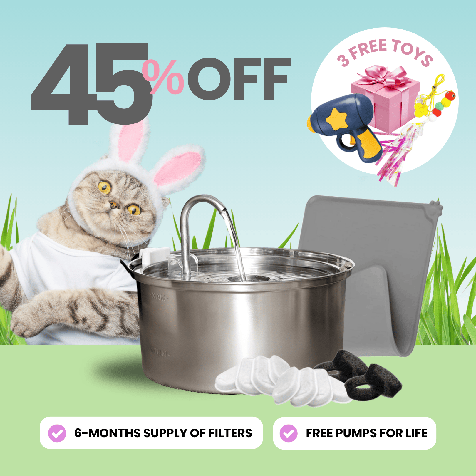 The Purrr-fect KittySpout Kit