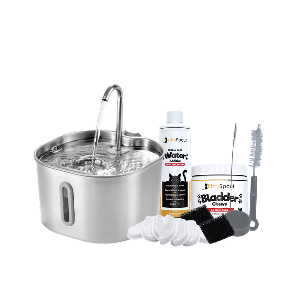 El KittySpout™ - Paquete de Hidratación y Salud de 2.2L