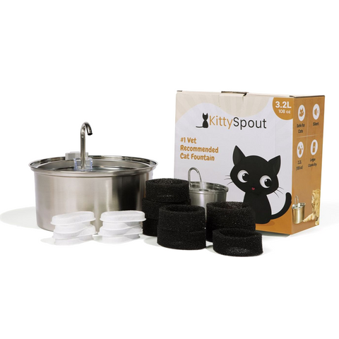 The KittySpout™ - Health & Happiness Cat Kit