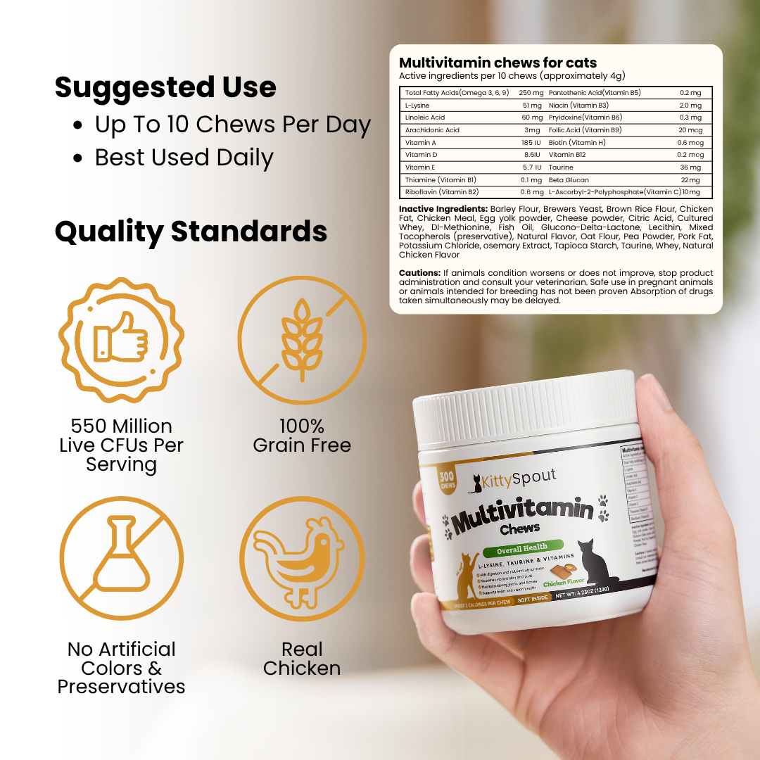 KittySpout Multivitamin Chews
